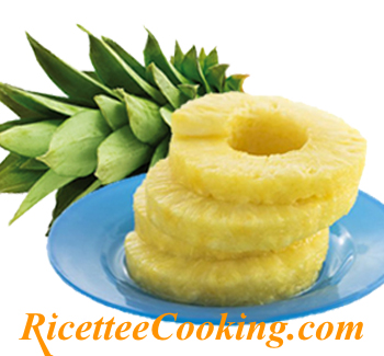 Bocconcini d'ananas pastellati